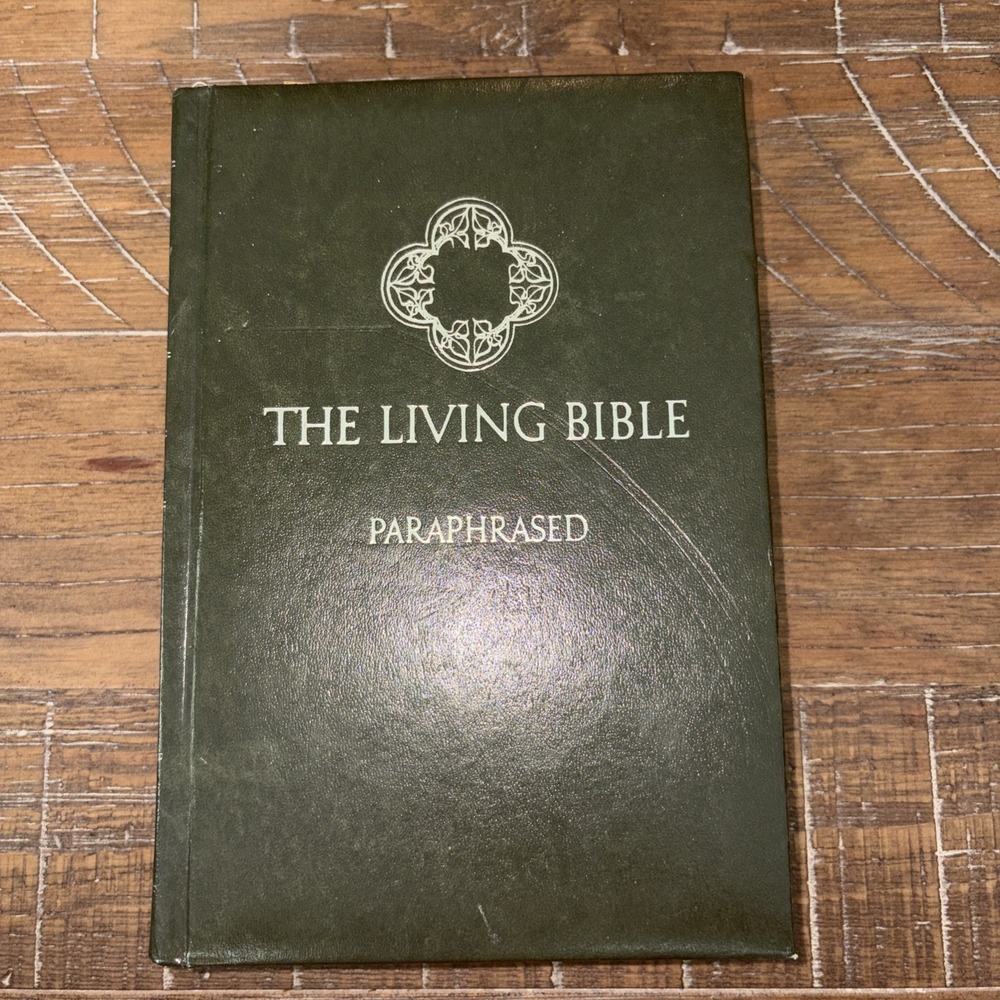 The Living Bible Paraphrased by Tyndale (1971, Hardcover)